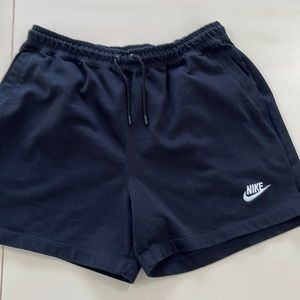 Nike Black Cotton Shorts